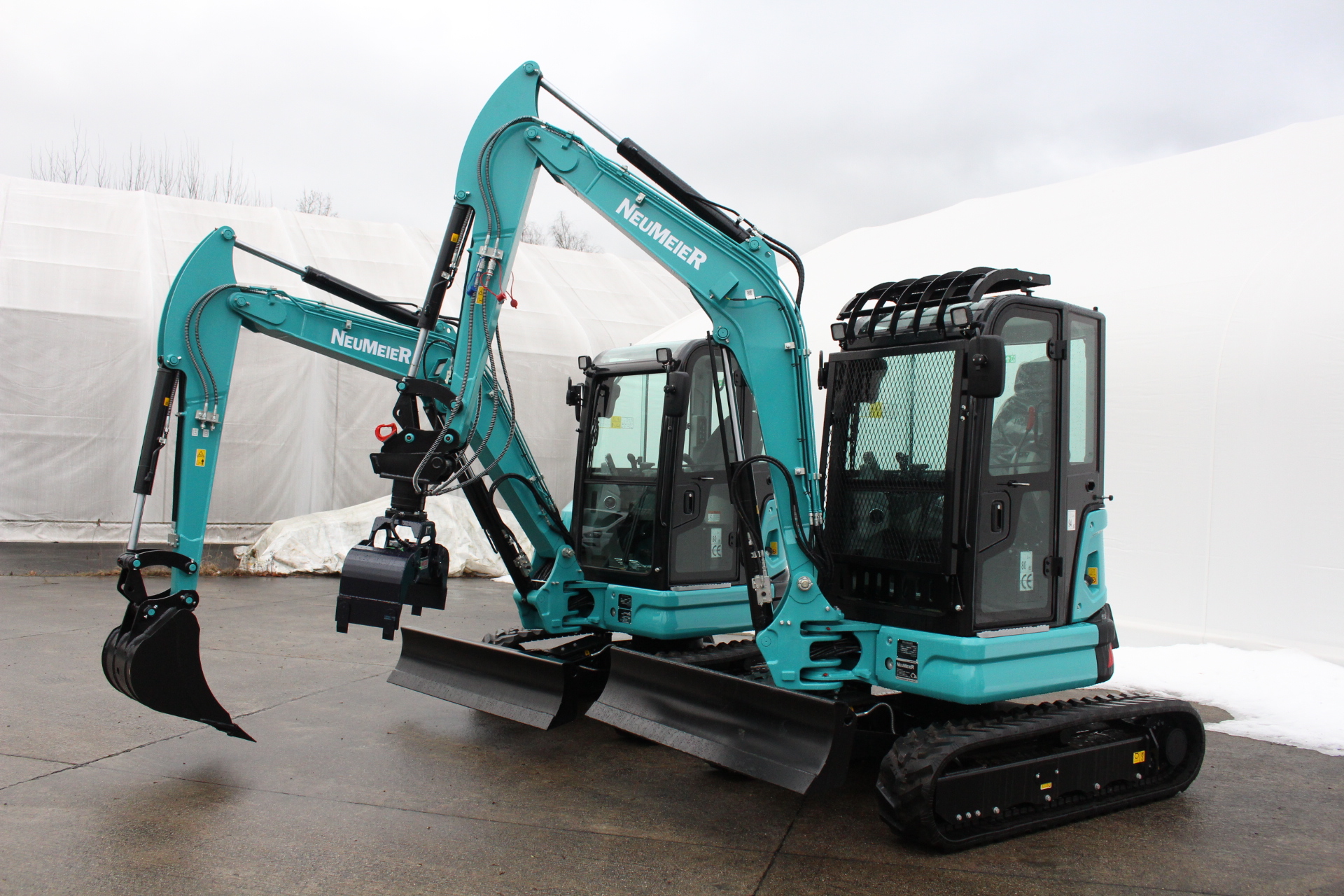 Neumeier Minibagger NR35UF – Kraftvoller 3,8-Tonnen-Minibagger